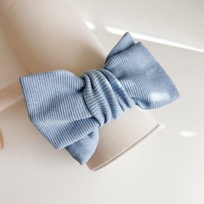 Double Bow Oversized Topknot Baby Headband