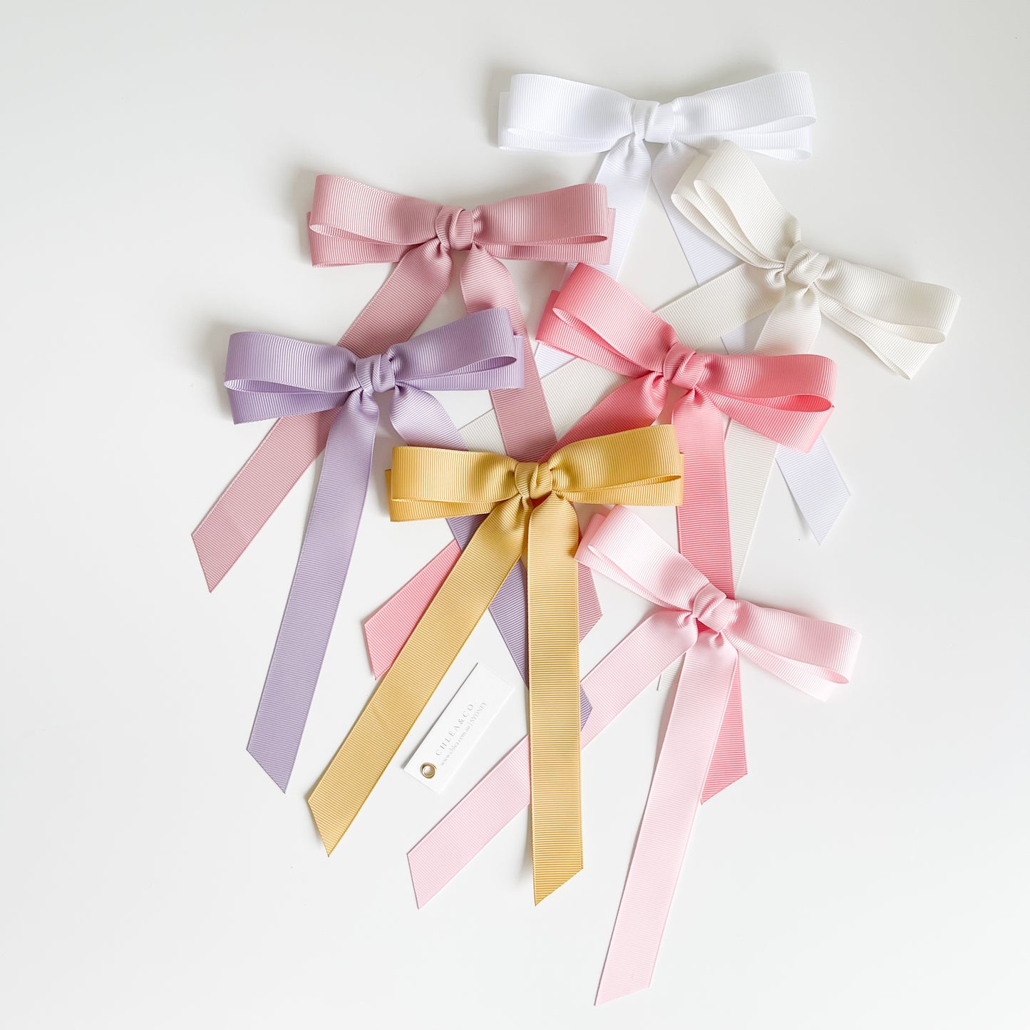 Viella Ribbon Long Tail Bow