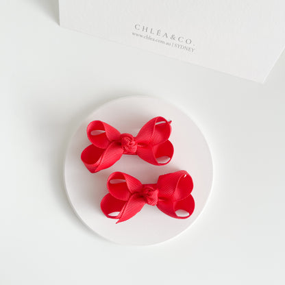 Petite Emilia Pigtail Bow Set
