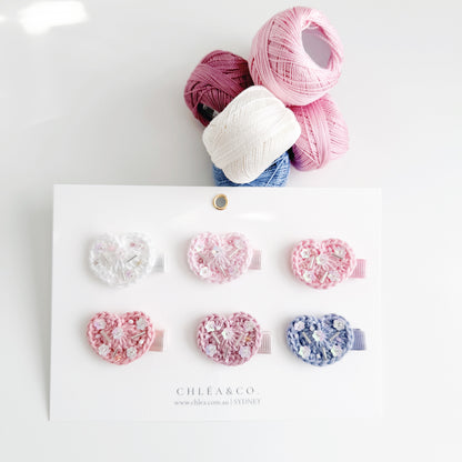 Sparkle Heart Clip