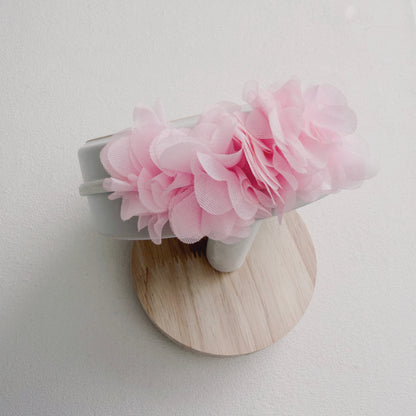Chiffon Blossom Baby Headband