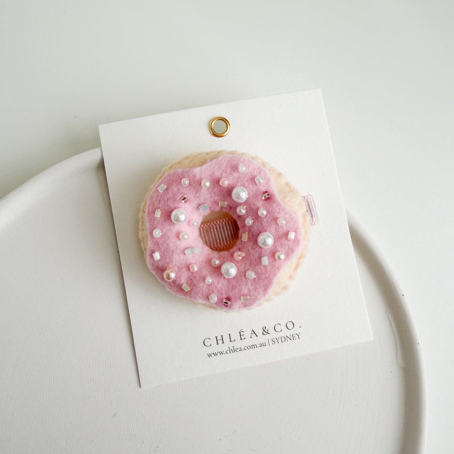 Donut Felt Clip