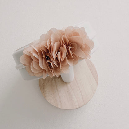 Chiffon Blossom Baby Headband