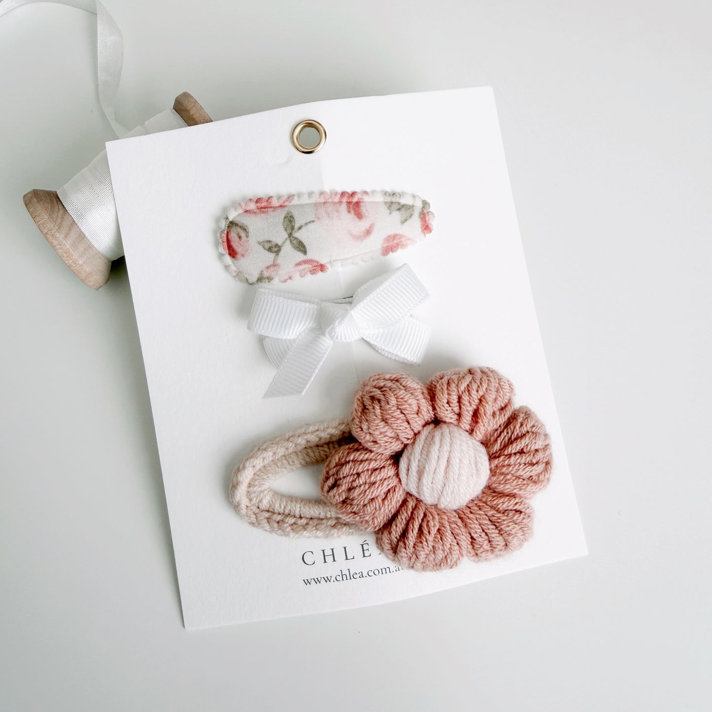 Daisy Rose | 3pc Mixed Hair Clips