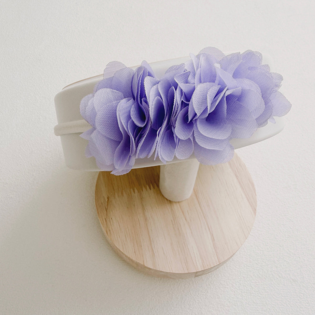 Chiffon Blossom Baby Headband