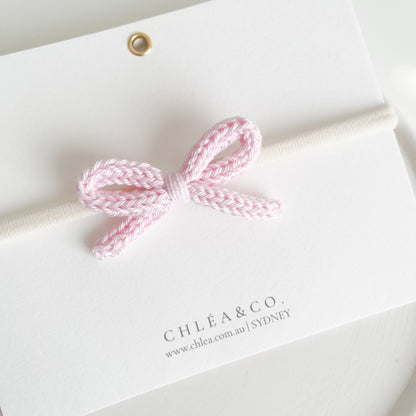 Soleil Bow Crochet Headband