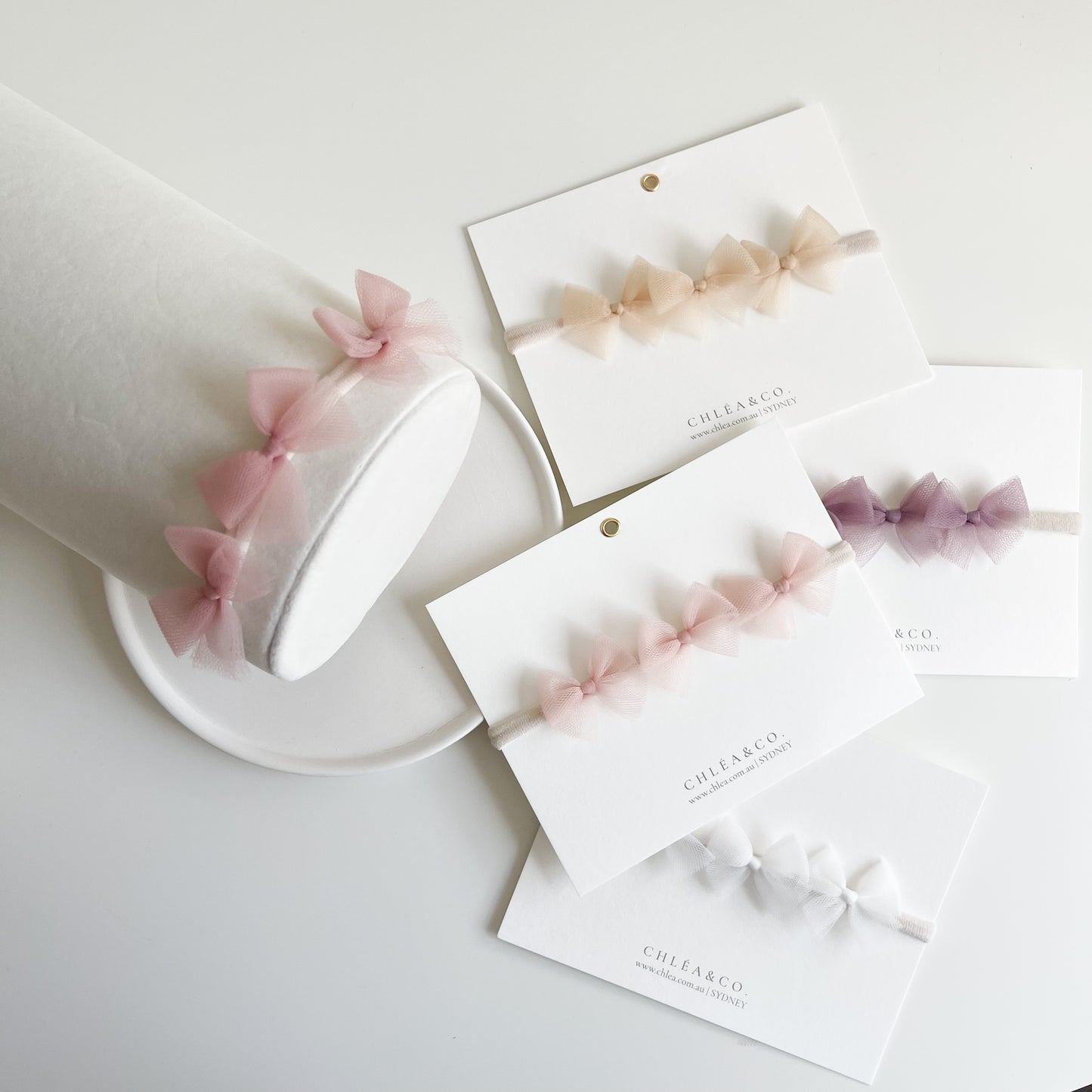 Ballerina Tulle Bow Headband