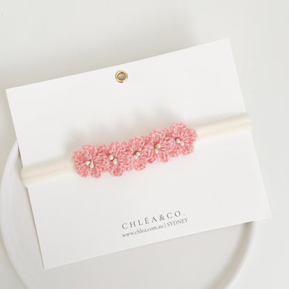 Blossom Crochet Headband