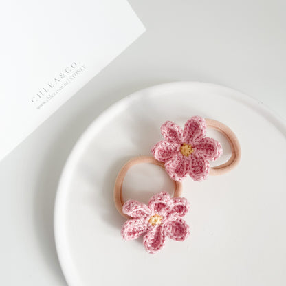 Primrose Petal Crochet Bobbles | Set of 2