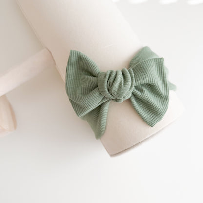 Single Bow Topknot Baby Headband