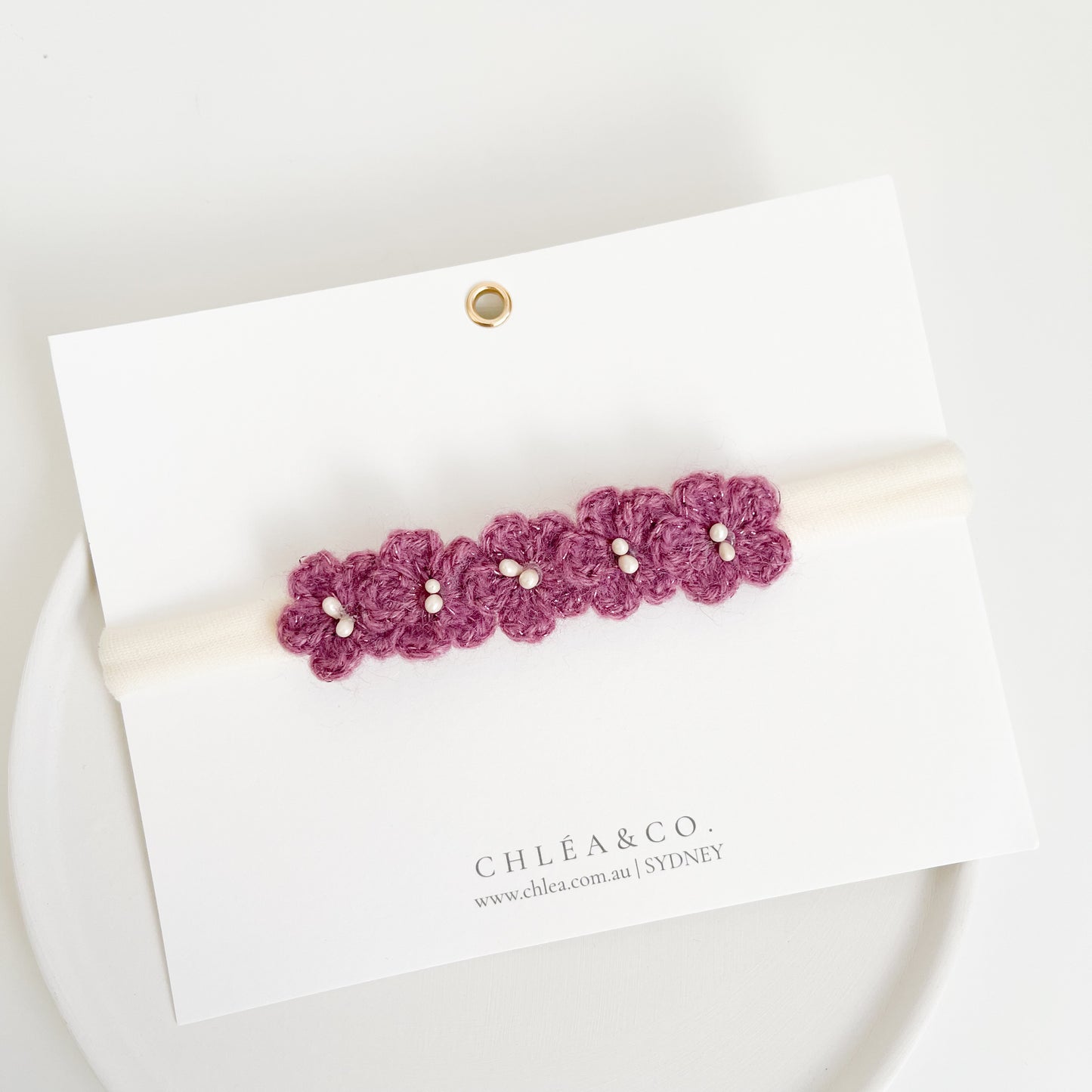 Blossom Crochet Headband
