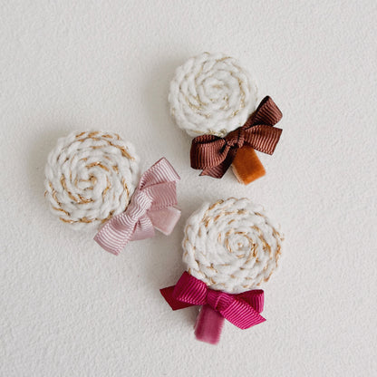 My Lollipop Crochet Clip