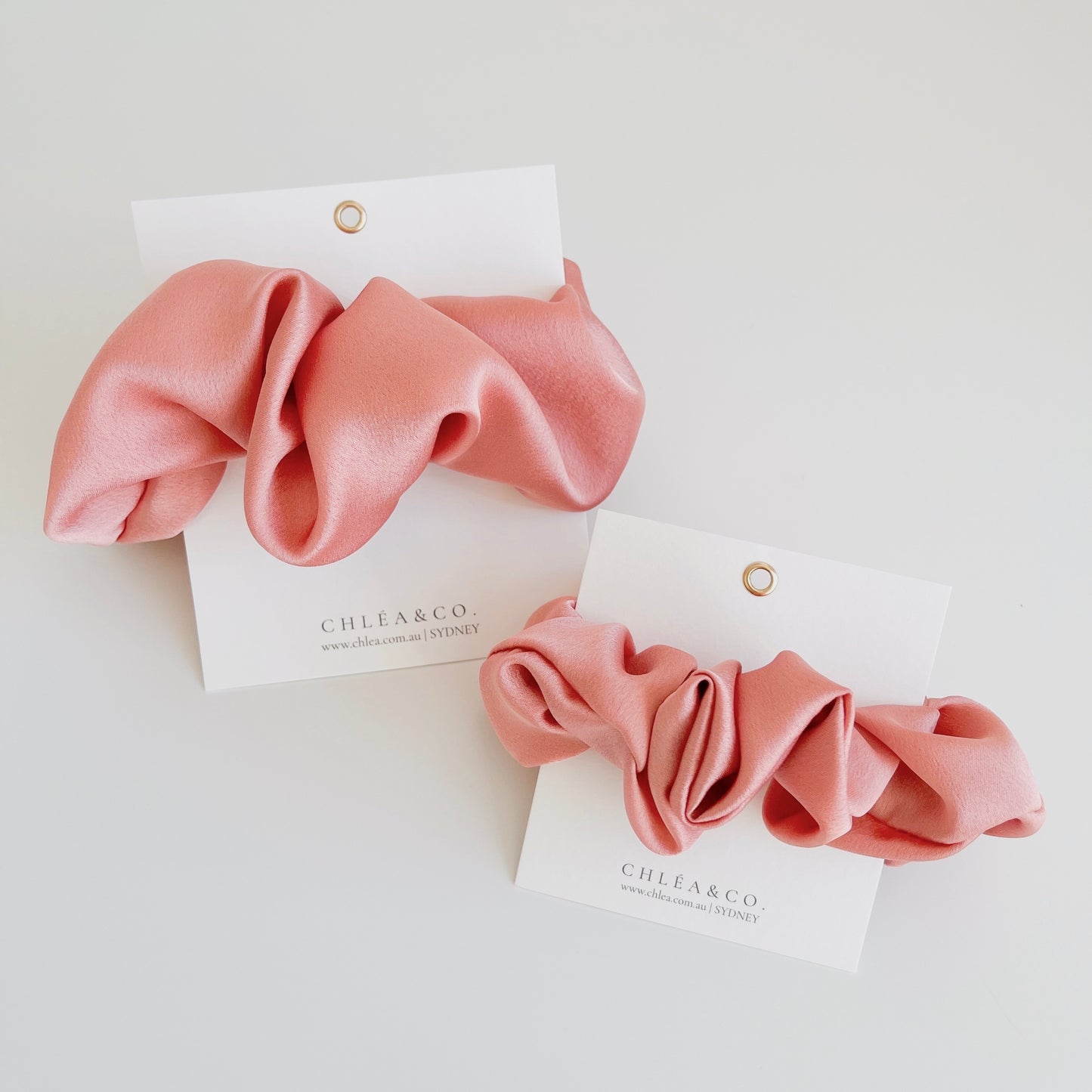 Mum & Little One Satin Scrunchies