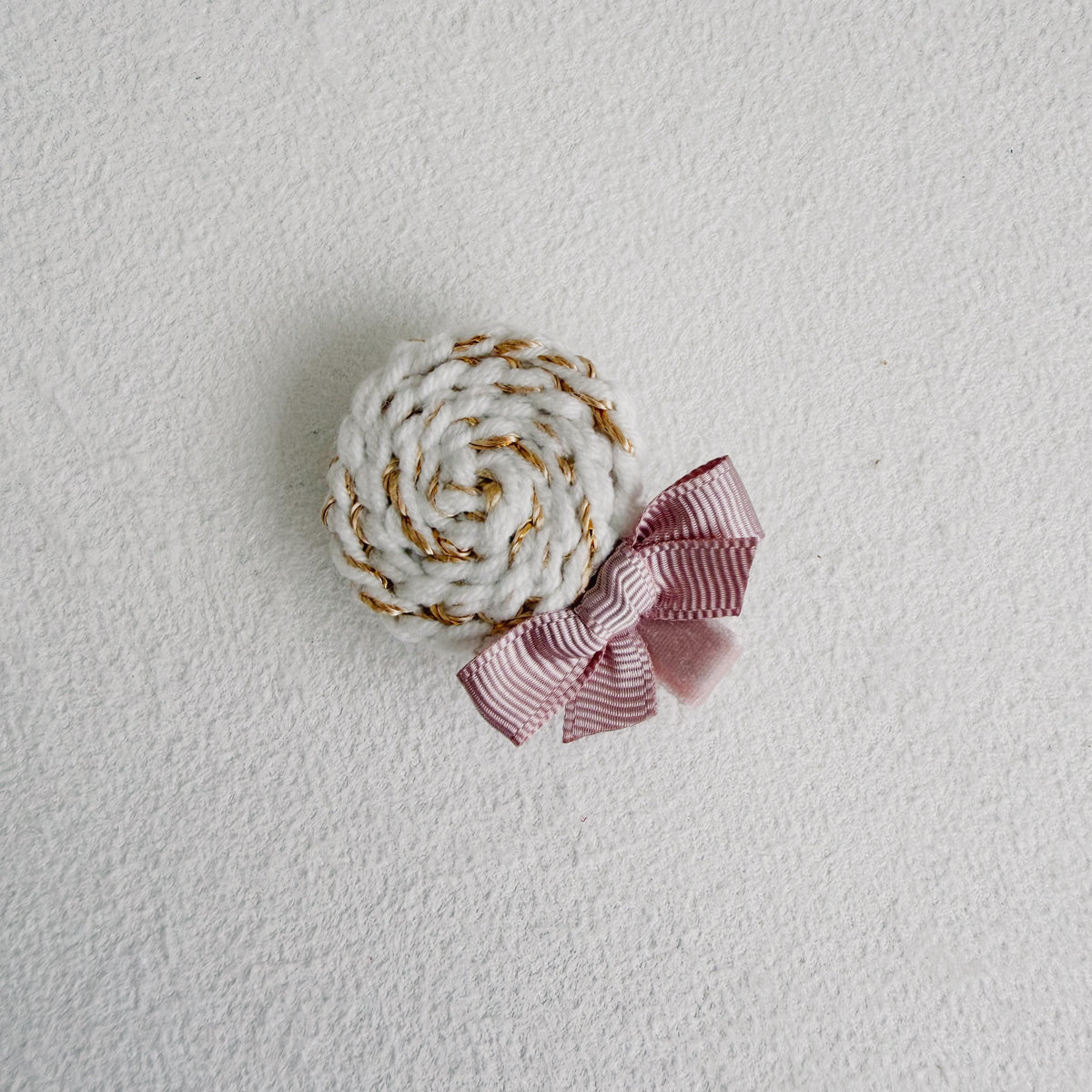 My Lollipop Crochet Clip