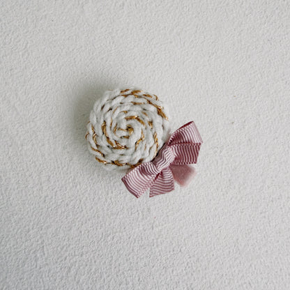 My Lollipop Crochet Clip