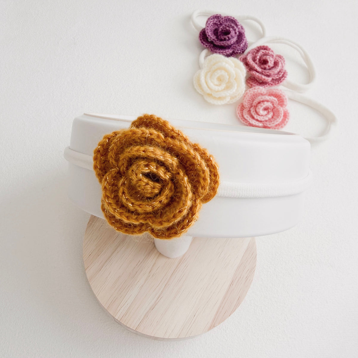Roselet Crochet Baby Headband