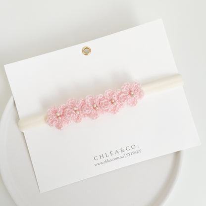 Blossom Crochet Headband