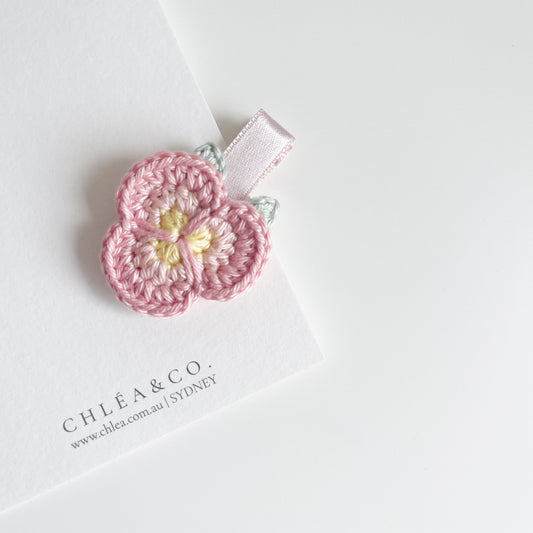 Petal Crochet Clip
