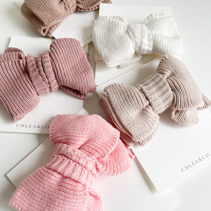 Knitted Topknot Headband