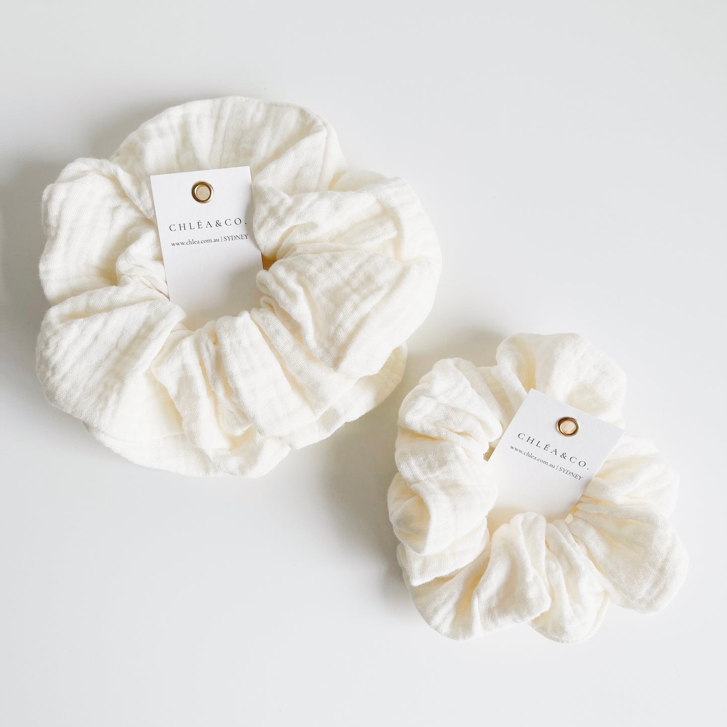 Mum & Little One Muslin Scrunchies