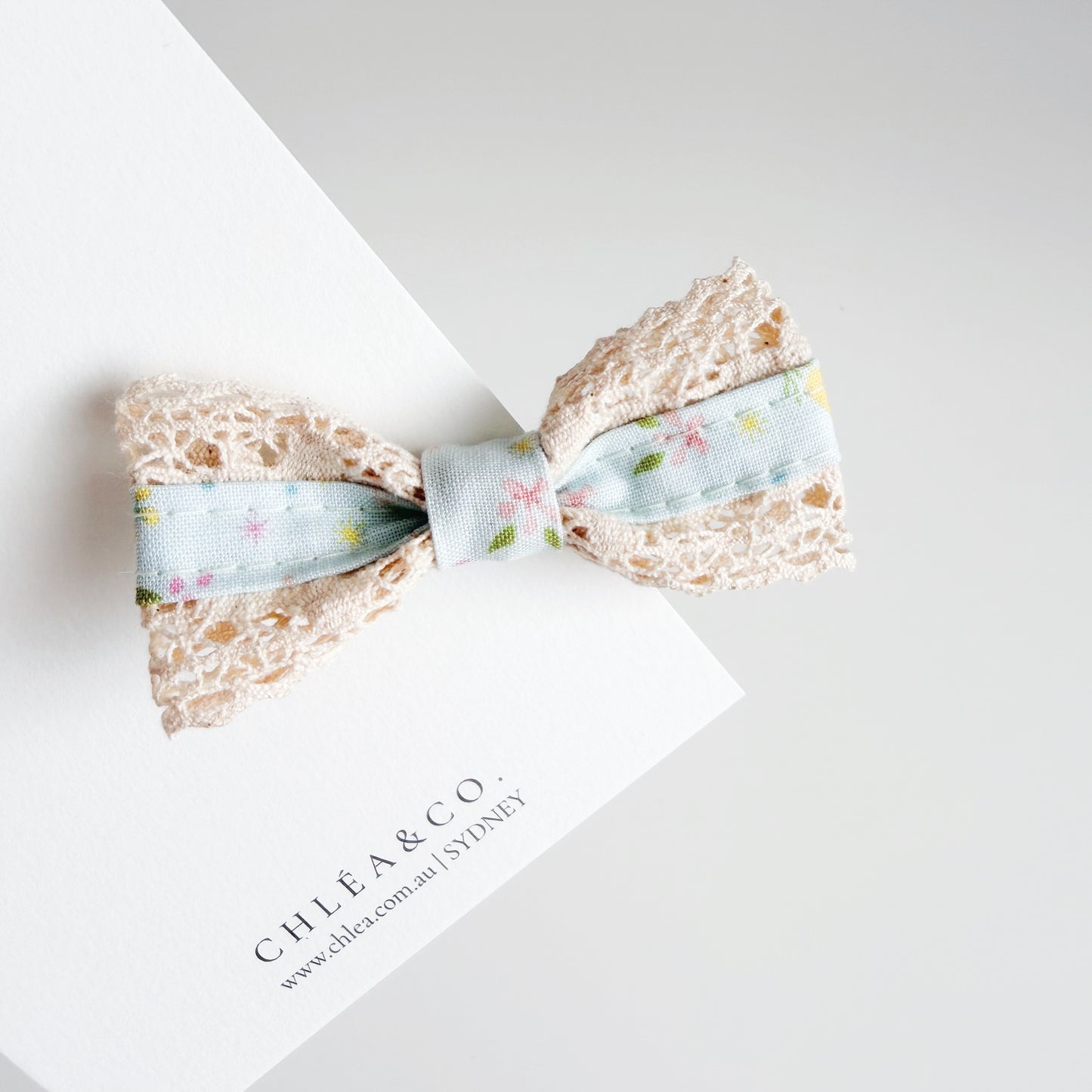 Teatime Floral Bows | Blue