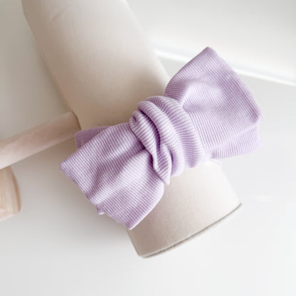 Double Bow Oversized Topknot Baby Headband