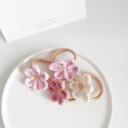 Primrose Petal Crochet Bobbles | Set of 2