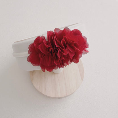 Chiffon Blossom Baby Headband