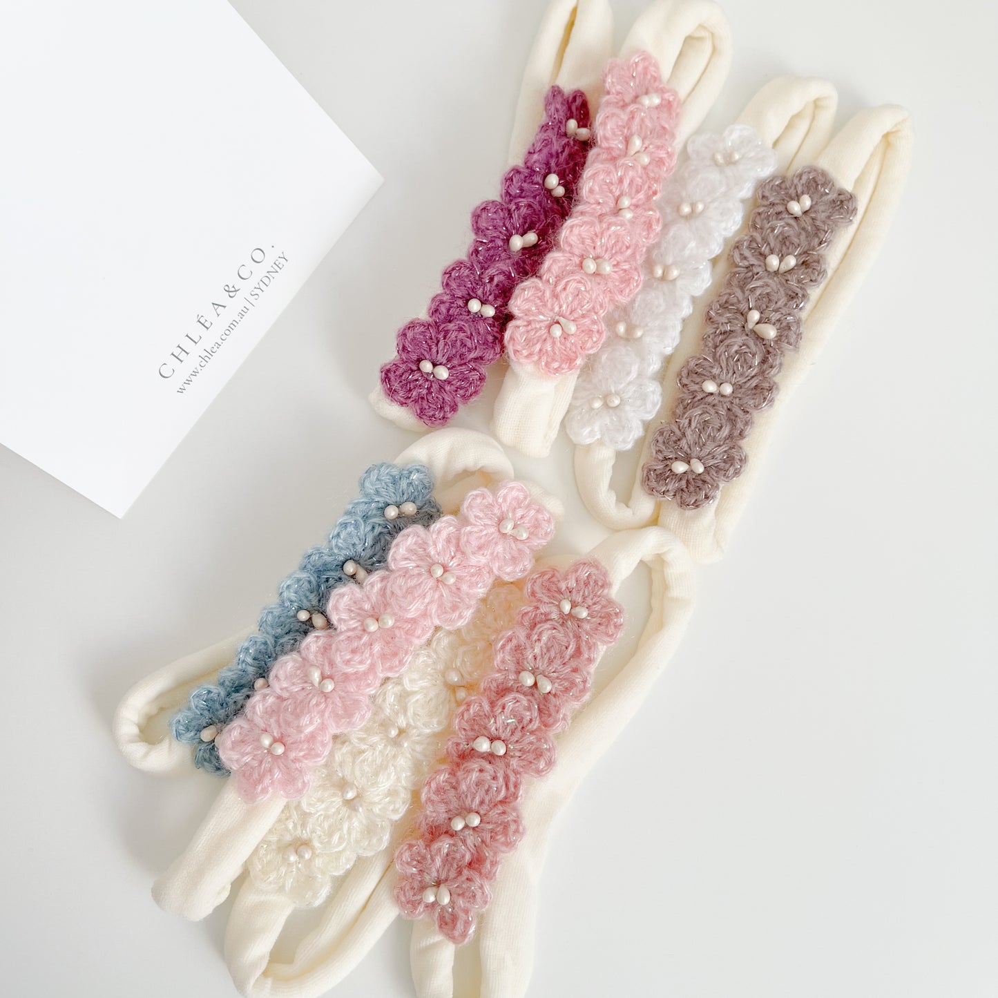 Blossom Crochet Headband
