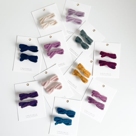 Edelin Crochet Pigtail Set