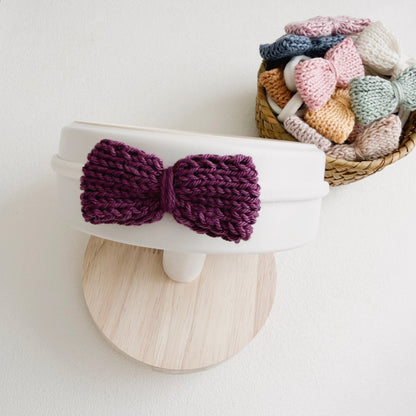 Yuki Bow Crochet Baby Headband