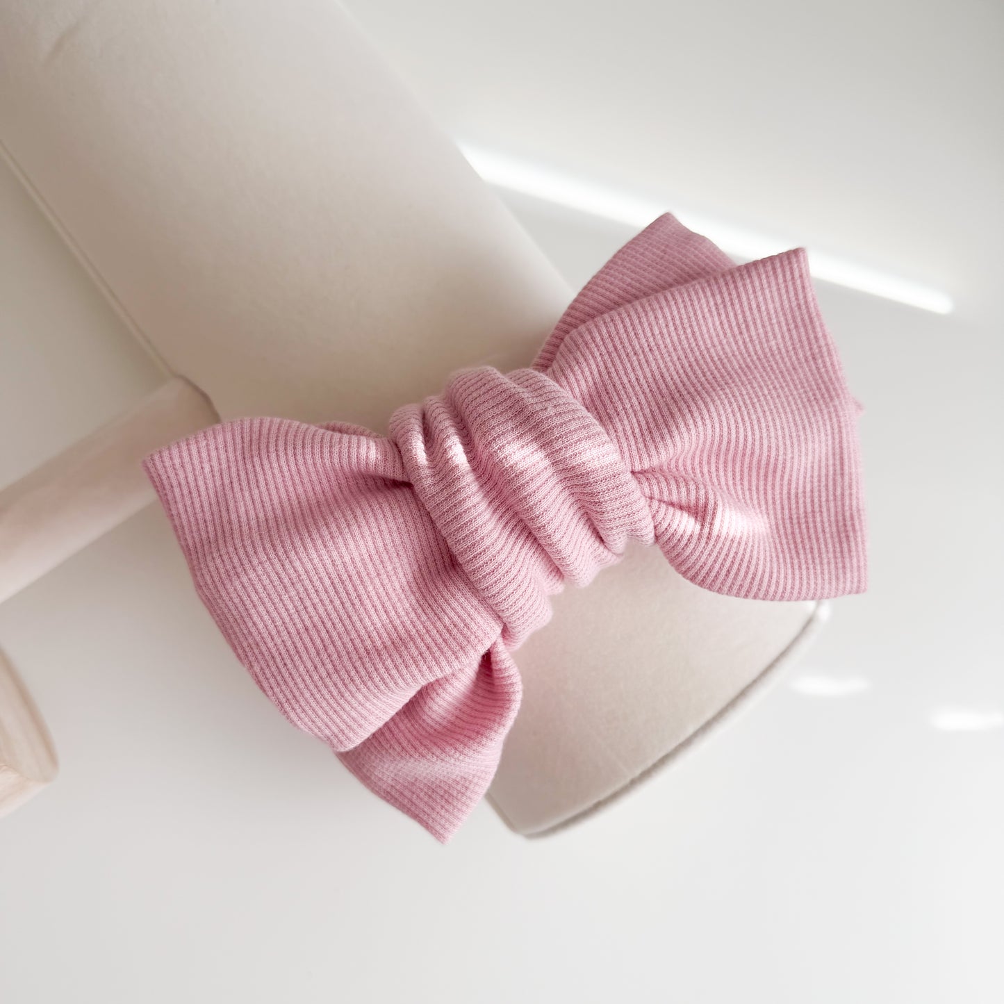 Double Bow Oversized Topknot Baby Headband