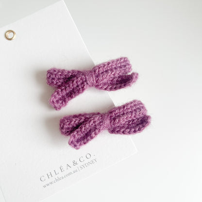 Edelin Crochet Pigtail Set