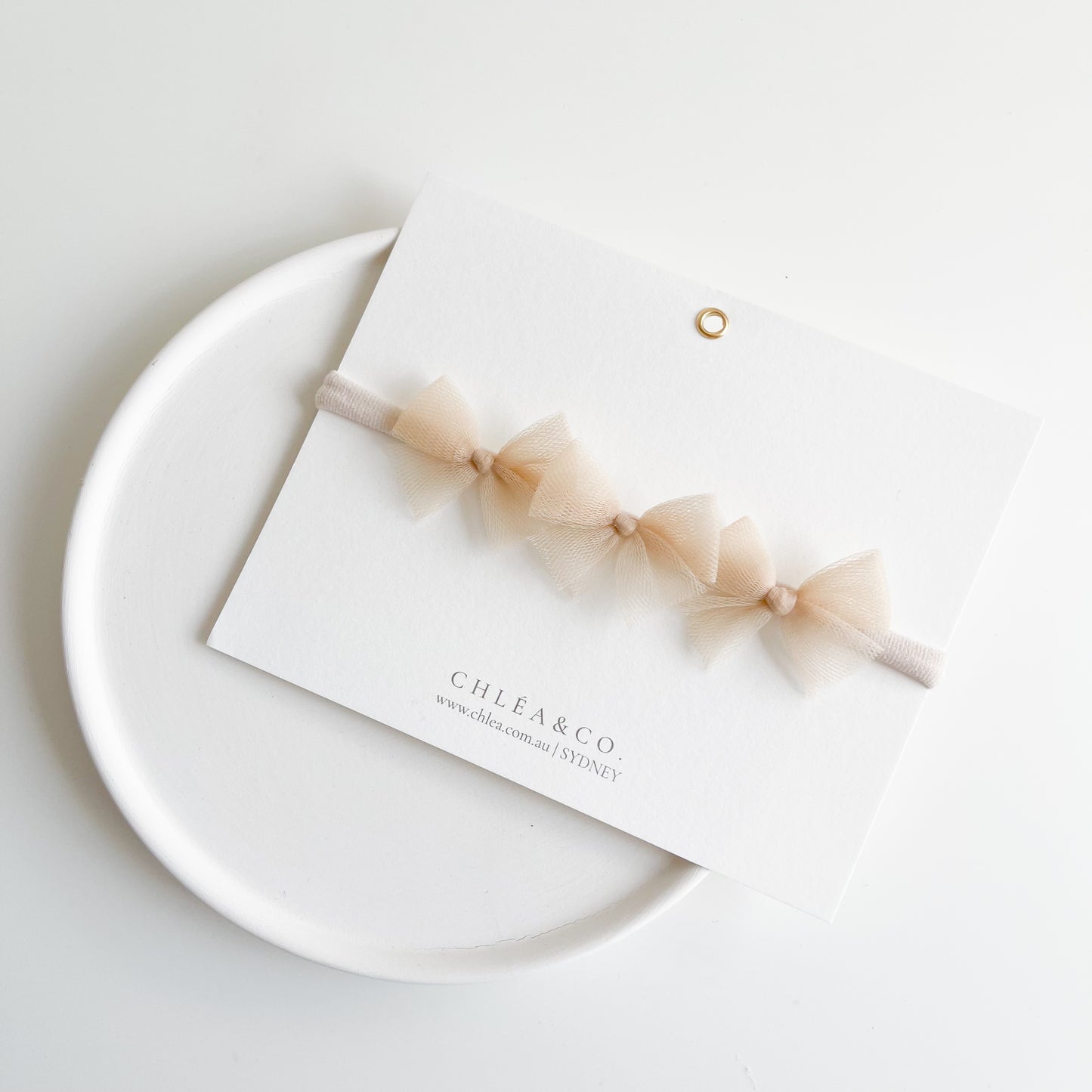 Ballerina Tulle Bow Headband