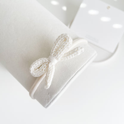 Soleil Bow Crochet Headband