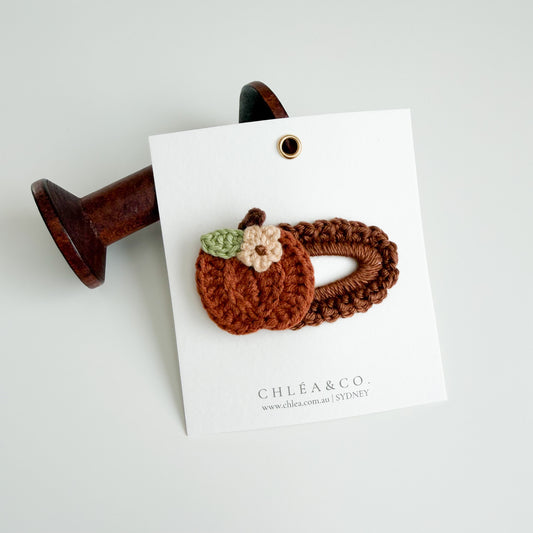 Apple Crochet Clip