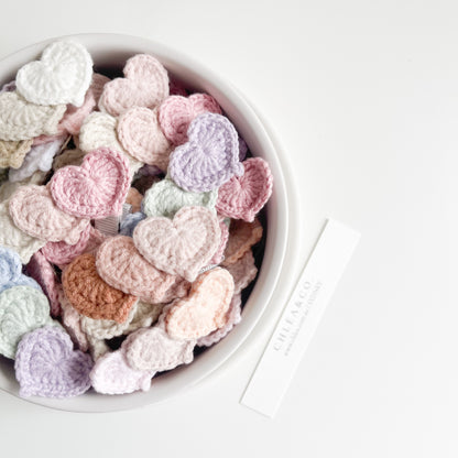 Petite Sweetheart Crochet Clip