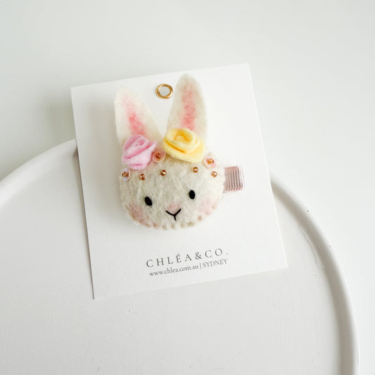 Bunny Felt Clip