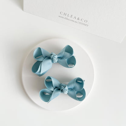 Petite Emilia Pigtail Bow Set