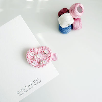 Sparkle Heart Clip