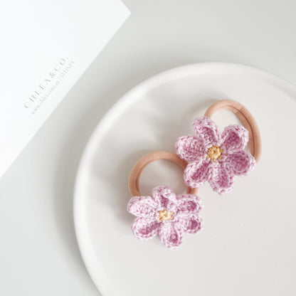 Primrose Petal Crochet Bobbles | Set of 2