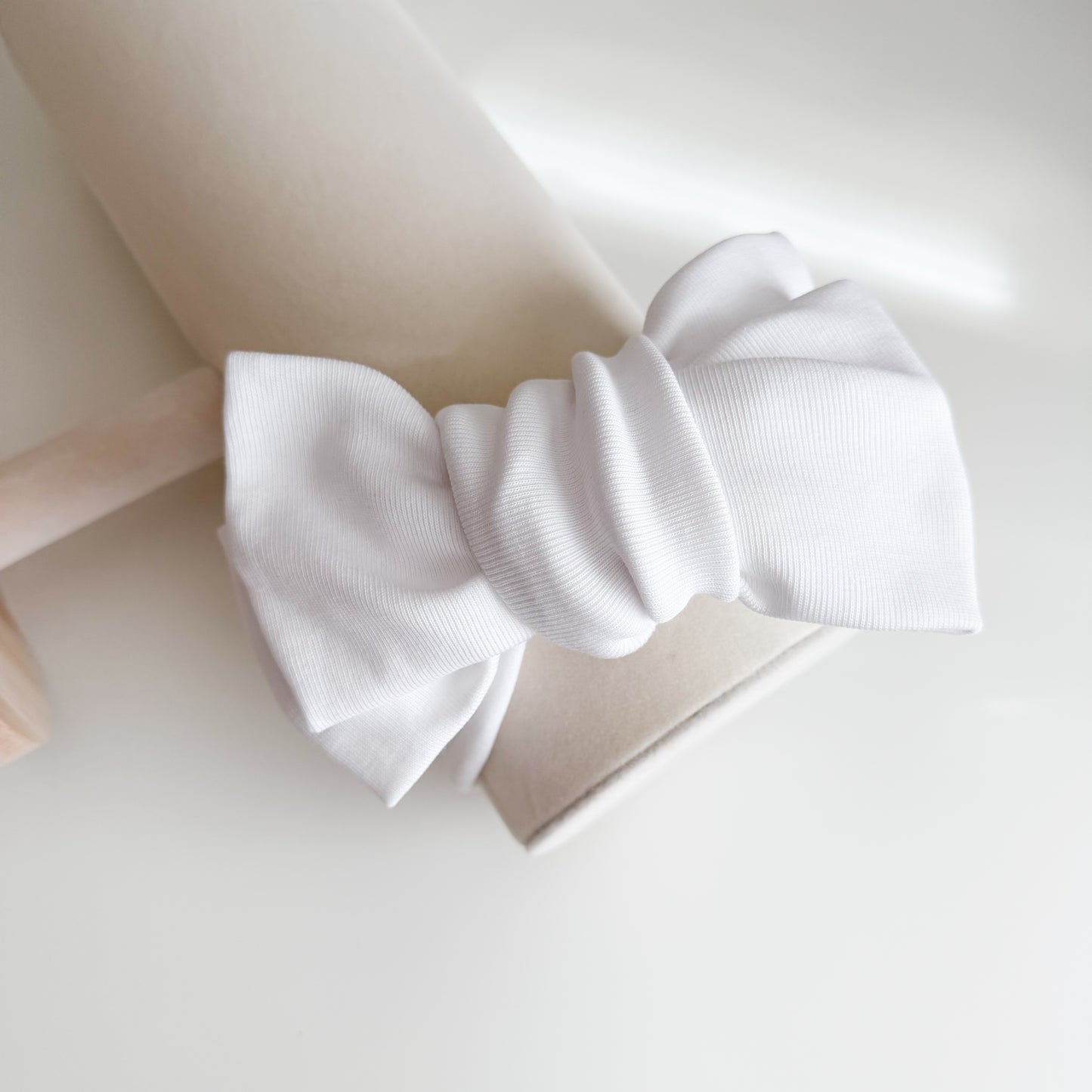 Double Bow Oversized Topknot Baby Headband