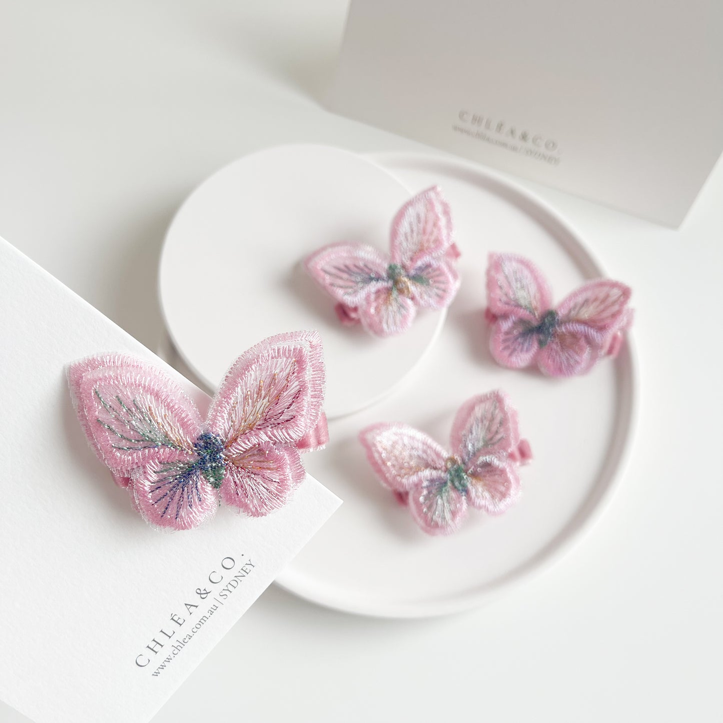 Petite Solene Butterfly Clip