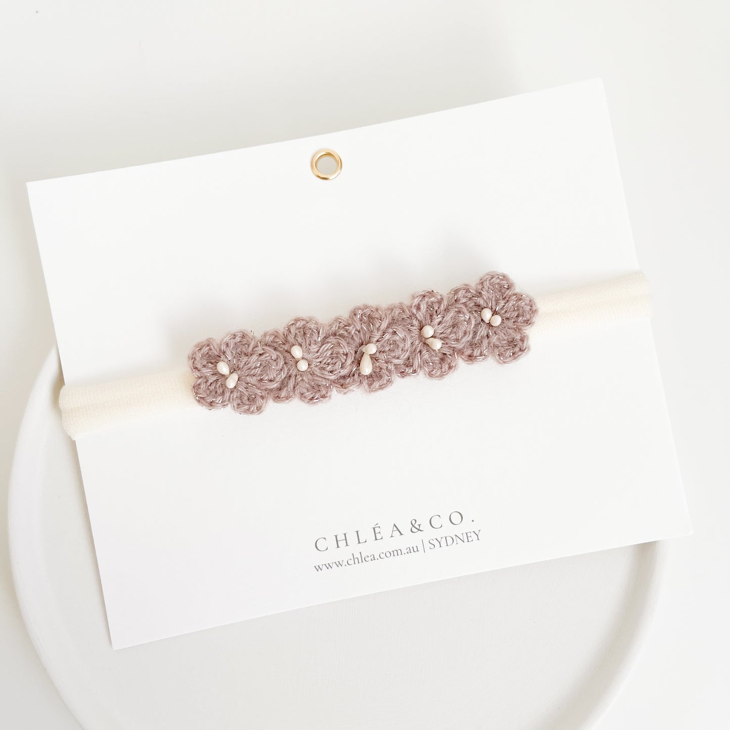 Blossom Crochet Headband