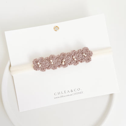Blossom Crochet Headband