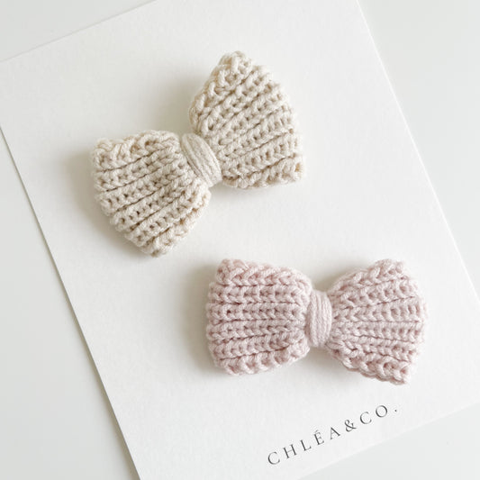 Peony Crochet Clip