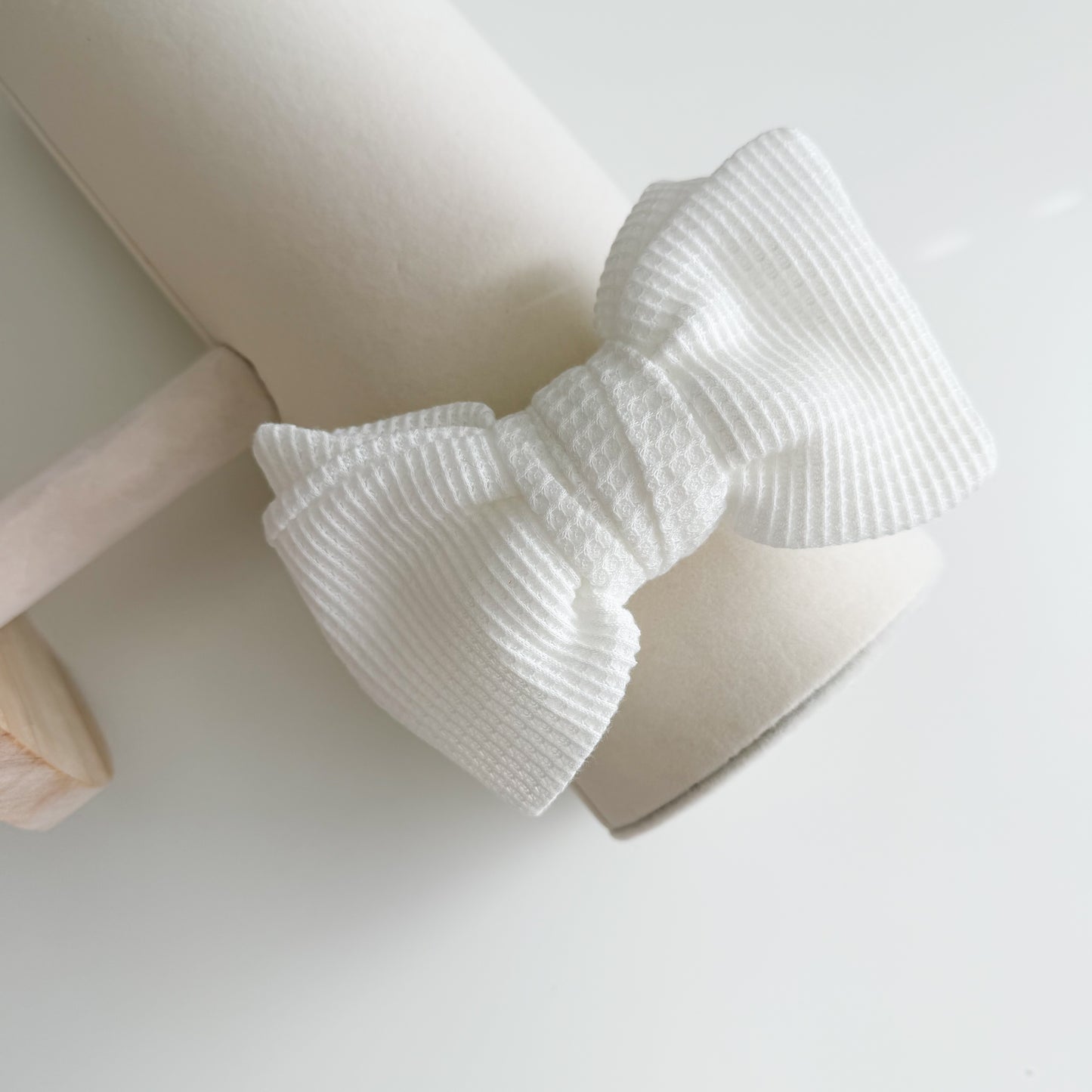 Waffle Bow Baby Headband