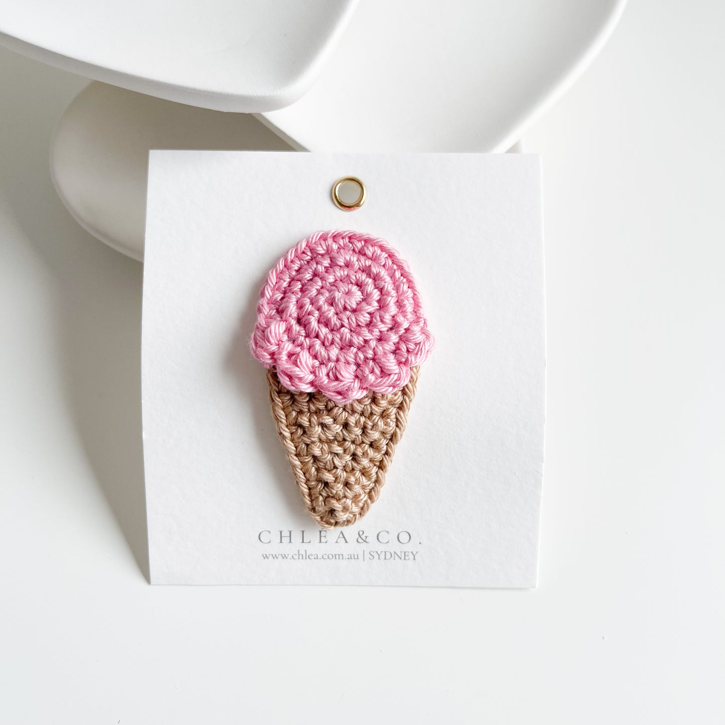 Sweet Sobert Crochet Clip