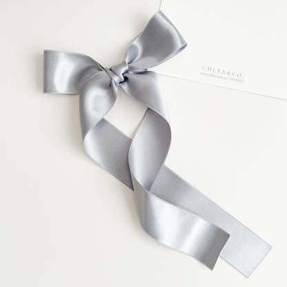 Signature Satin Long Tail Bow | Standard