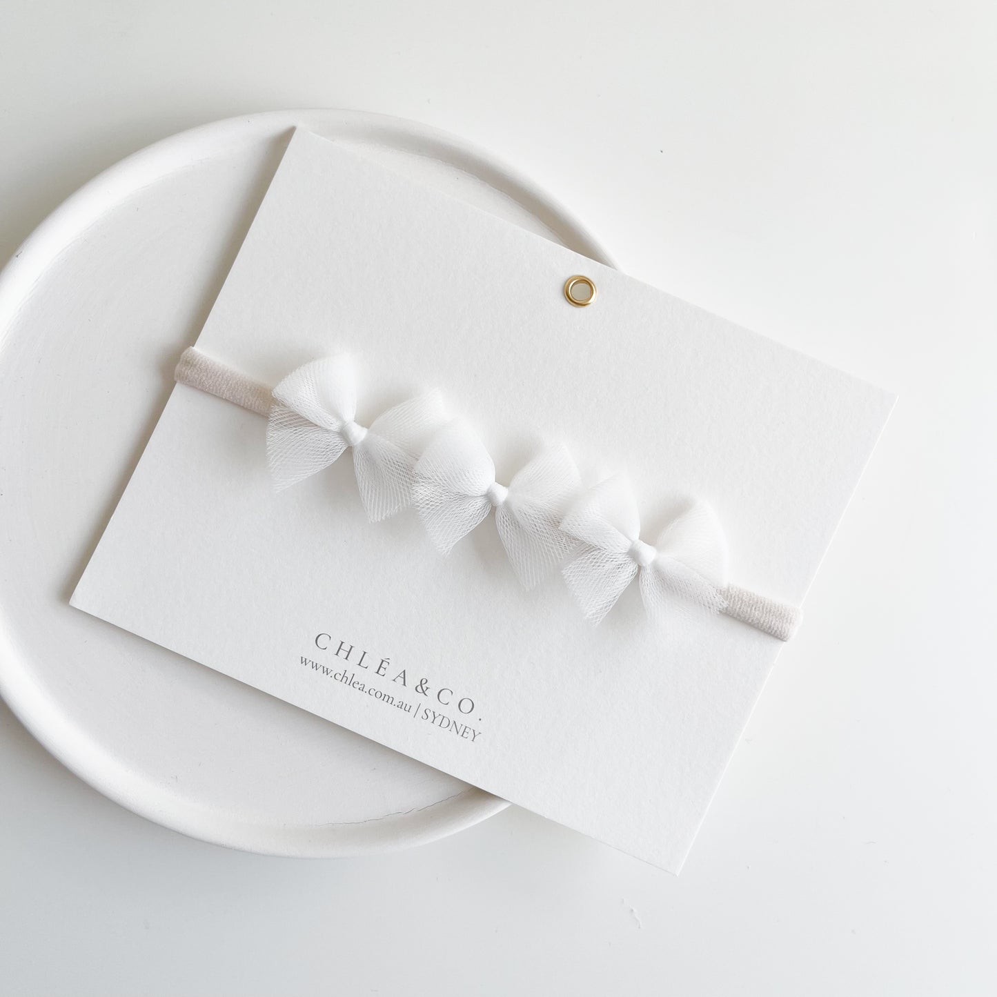 Ballerina Tulle Bow Headband